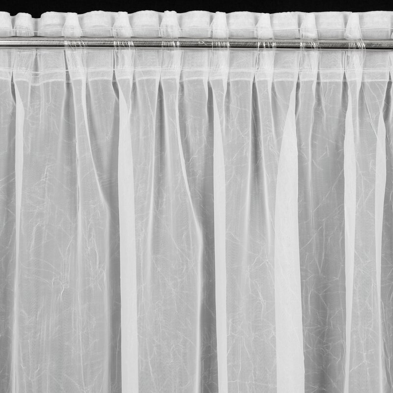 Firana gotowa Elia biała 140 x 270 cm – rozjaśnia wnętrze