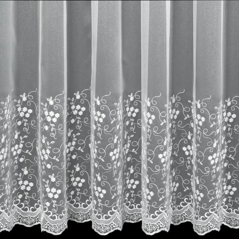 FIRANA GOTOWA DEK 400 X 160 CM BIAŁY