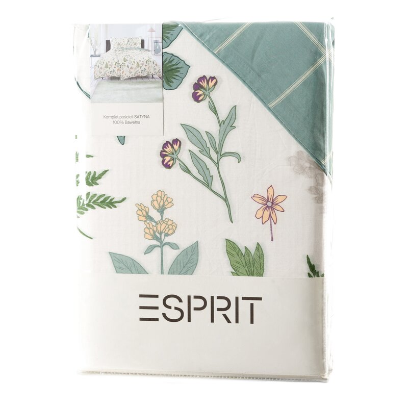 KOMPLET POŚCIELI ESPRIT 03 160 X 200 CM KREMOWY