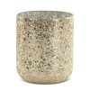 Szkło dekoracyjne Melia złote 20 x 17 cm – doda blasku wnętrzu