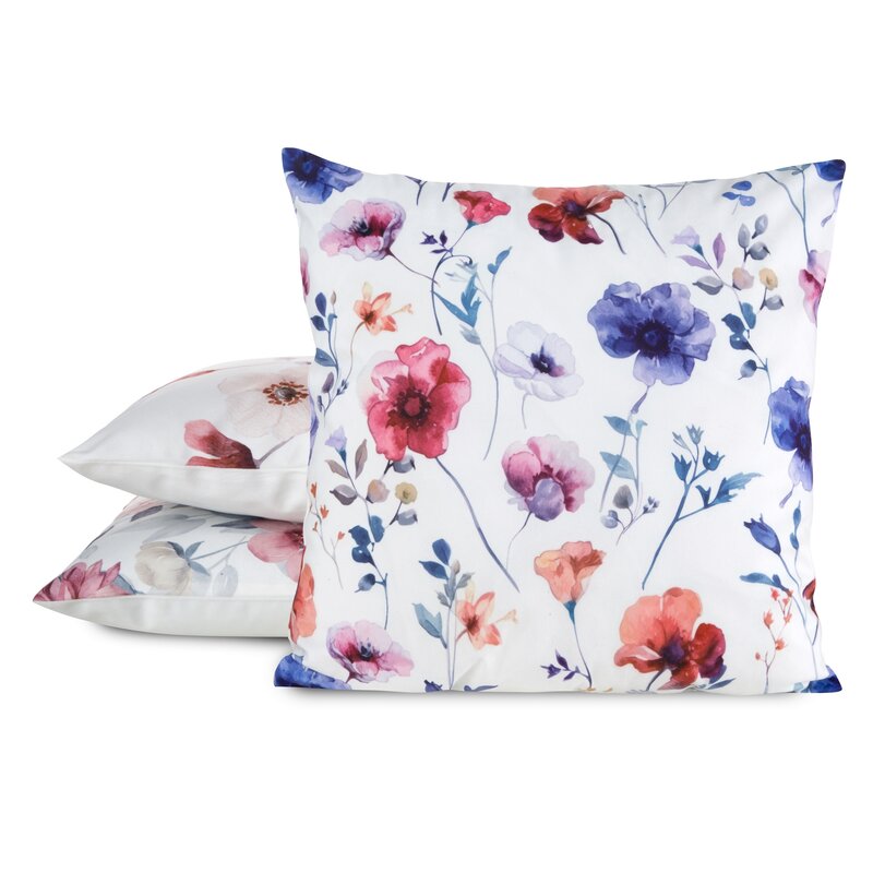 Poszewka Mink biała 45 x 45 cm – doda uroku wnętrzu