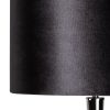 Lampa podłogowa Lydia czarna O 46 x 153 cm – subtelne rozświetlenie