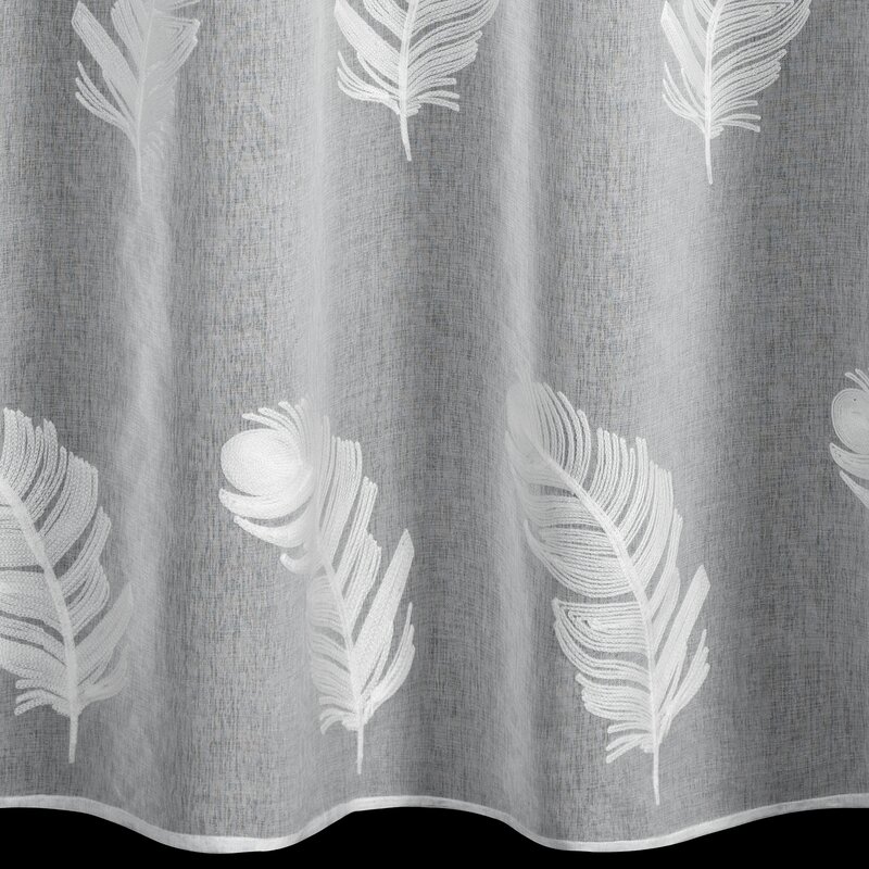 Firana gotowa Lirena biała 140 x 250 cm – rozprasza światło