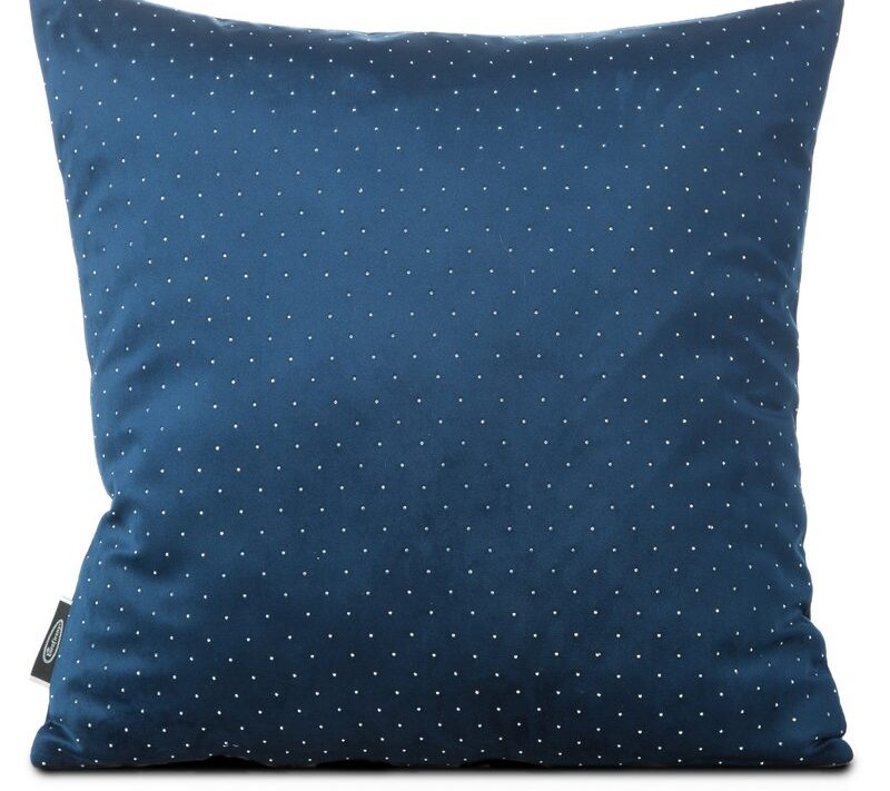 Poszewka Ariadna granatowa 45 x 45 cm – doda charakteru