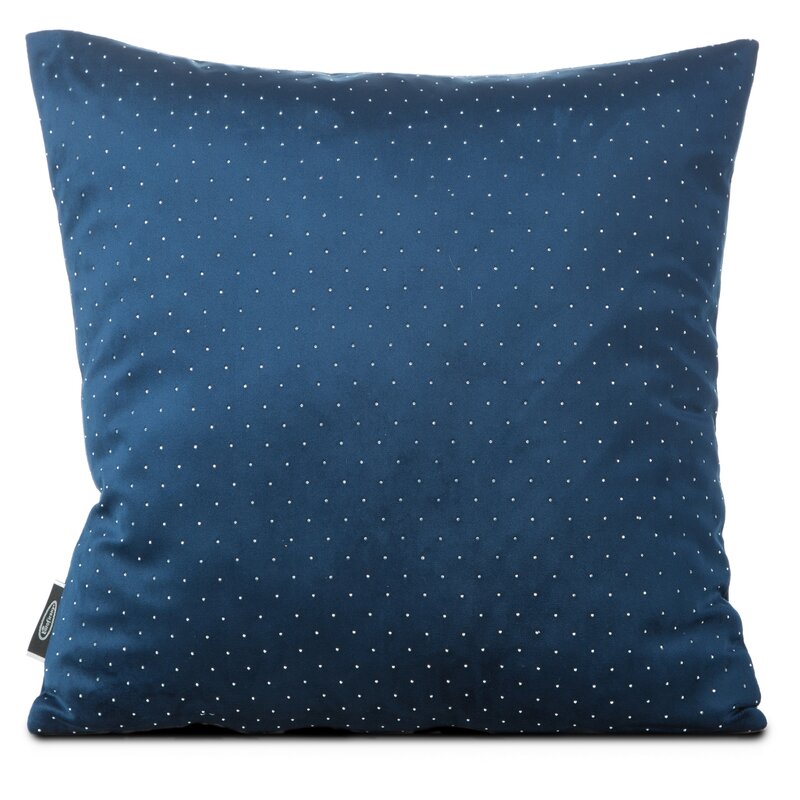 Poszewka Ariadna granatowa 45 x 45 cm – doda charakteru