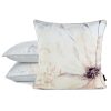 Poszewka velvet beżowa 45 x 45 cm – doda przytulności