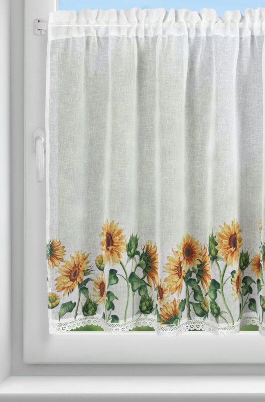 FIRANA GOTOWA HELIA 150 X 90 CM BIAŁY