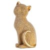 Figurka ceramiczna Eldo złota 7 x 6 x 15 cm – doda blasku wnętrzu