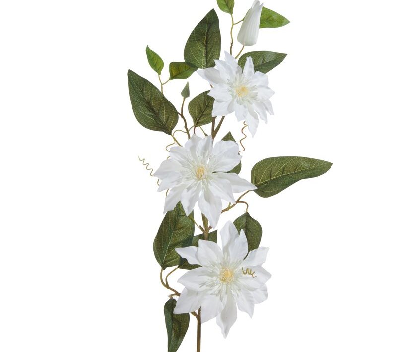 Kwiat Natu biały 85 cm – rozjaśnia wnętrze
