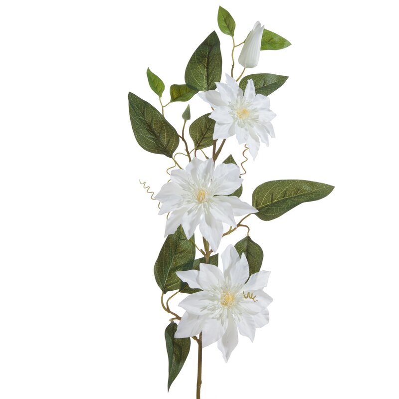 Kwiat Natu biały 85 cm – rozjaśnia wnętrze