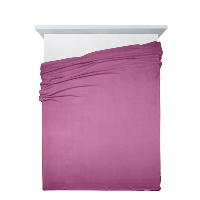 Koc polarowy D91 wrzosowy 150 X 200 CM – miękki i ciepły