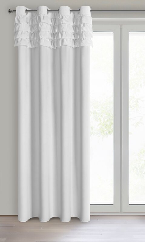Zasłona gotowa Erin biała 140 X 250 cm – przytulna i stylowa