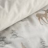 Komplet pościeli świątecznej Fawn biała 220 X 200 cm – przytulna atmosfera świąt