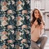 Zasłona gotowa Salma czarna 140 x 270 cm – zaciemnia pomieszczenie