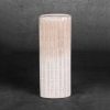 Wazon ceramiczny Edna kremowy 12 x 6 x 31 cm – na suszone trawy