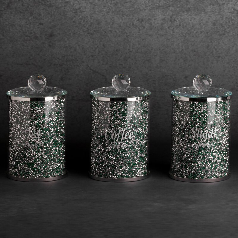 Pojemnik ceramiczny zielony fi 10 x 17 cm – do przechowywania