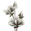 Kwiat Flore srebrny O 20 x 86 cm – subtelny blask we wnętrzu