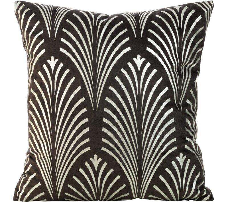 Poszewka Blink czarna 45 x 45 cm – doda blasku sofie