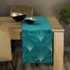 Obrus błyszczący BLINK ciemnoturkusowy 35 x 140 cm – doda blasku spotkaniom