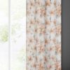Firana gotowa Sofia biała 140 X 250 cm – delikatny kwiatowy wzór
