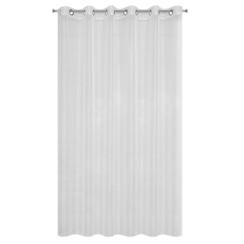 Firana gotowa Emma biały 290 x 250 cm – rozświetla wnętrze