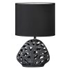 LAMPA DEKORACYJNA DAKOTA (1) O 25 X 40 CM CZARNY