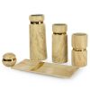 Wazon ceramiczny Aliza beżowy fi 12 x 30 cm – na susze i kwiaty