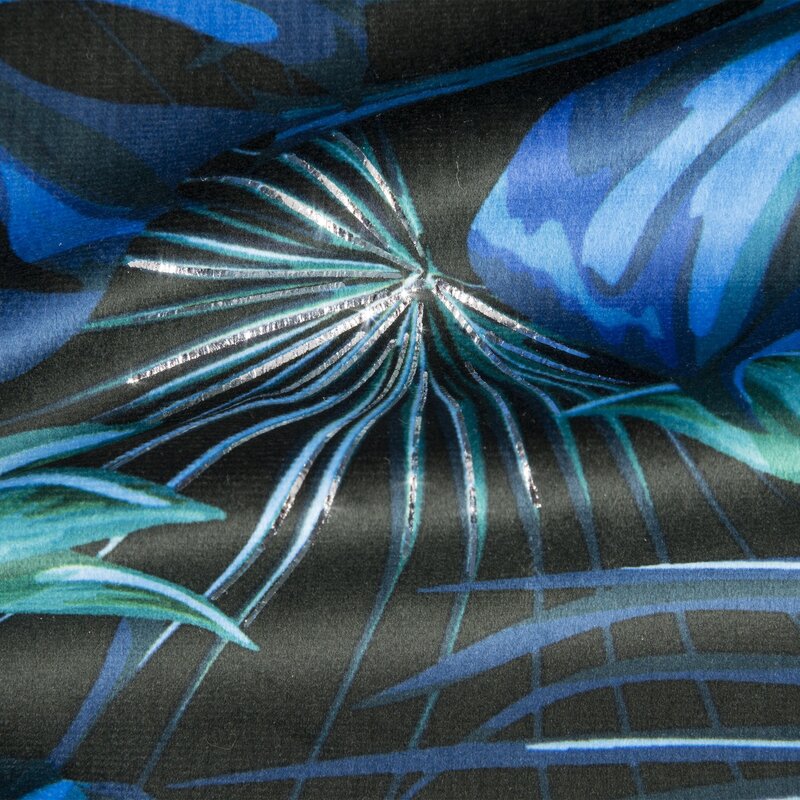 Zasłona gotowa Lazur czarna 140 x 250 cm – zaciemnia pomieszczenie