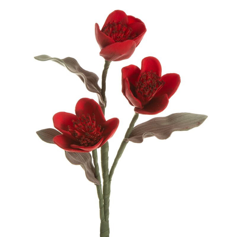 Kwiat Flore czerwony 20 x 63 cm – ożywi Twoje wnętrze