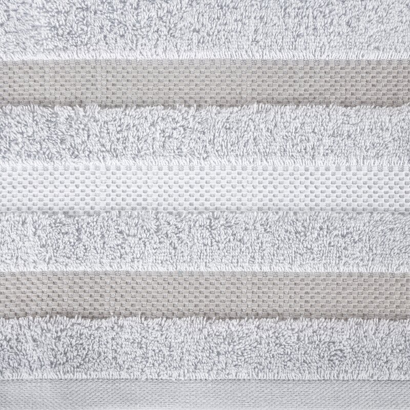 RĘCZNIK GRACJA (02) 50 X 90 CM JASNOSREBRNY
