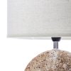 LAMPA DEKORACYJNA GASPAR (01) 25 X 16 X 39 CM KREMOWY