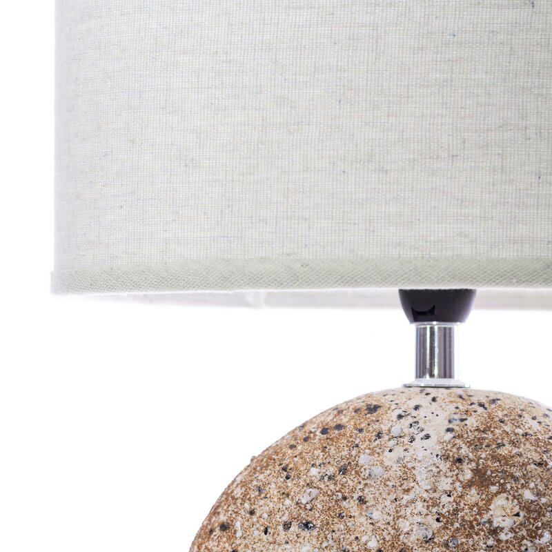 LAMPA DEKORACYJNA GASPAR (01) 25 X 16 X 39 CM KREMOWY