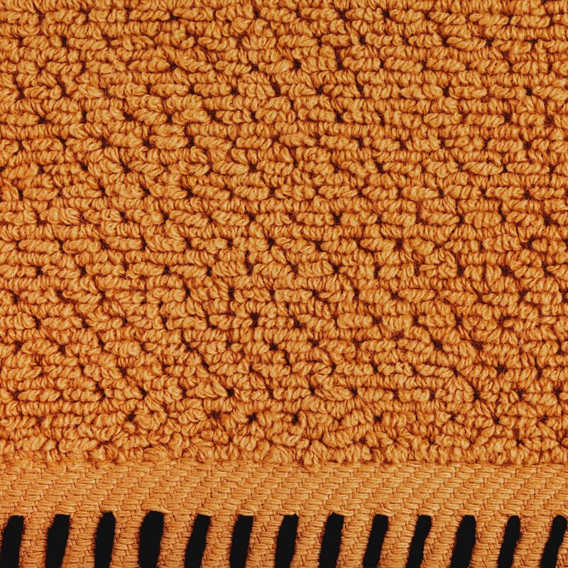 Ręcznik Mabel pomarańczowy 50 x 90 cm – miękki i chłonny