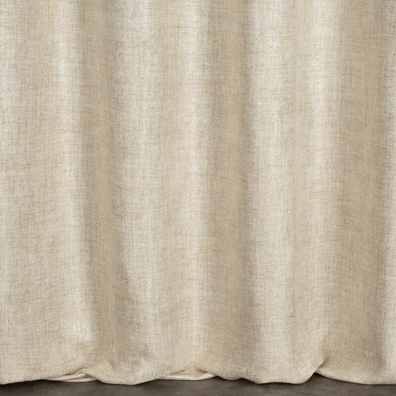 Zasłona gotowa beżowa 140 x 250 cm – zaciemniająca i stylowa