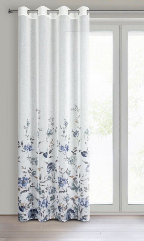 ZASŁONA GOTOWA KALIA 140 X 250 CM BIAŁY