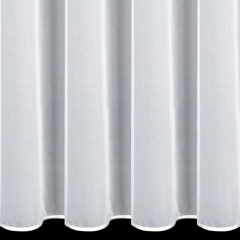 Firana gotowa AGA-4 biała 600 x 245 cm – rozjaśnia wnętrze
