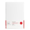 Prześcieradło z gumką jersey białe 90 x 200 x 25 cm – miłe w dotyku