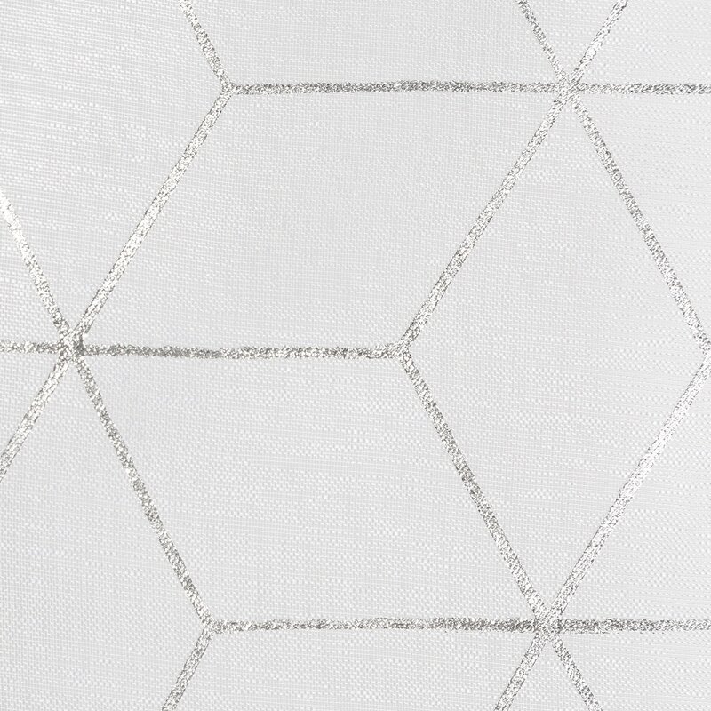 Firana gotowa Seylan biała 140 x 250 cm – zwiewna zasłona