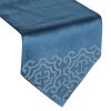 Obrus welwetowy ODEL granatowy 32 x 140 cm – dodaje blasku stołu