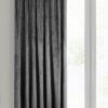 Zasłona gotowa D91 czarna 140 x 270 cm – zaciemnia pomieszczenie
