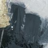 Obraz ręcznie malowany abstrakcyjny kremowy 80 X 100 CM – subtelny akcent artystyczny