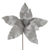 KWIAT ŚWIĄTECZNY 242B O 30 CM BIAŁY