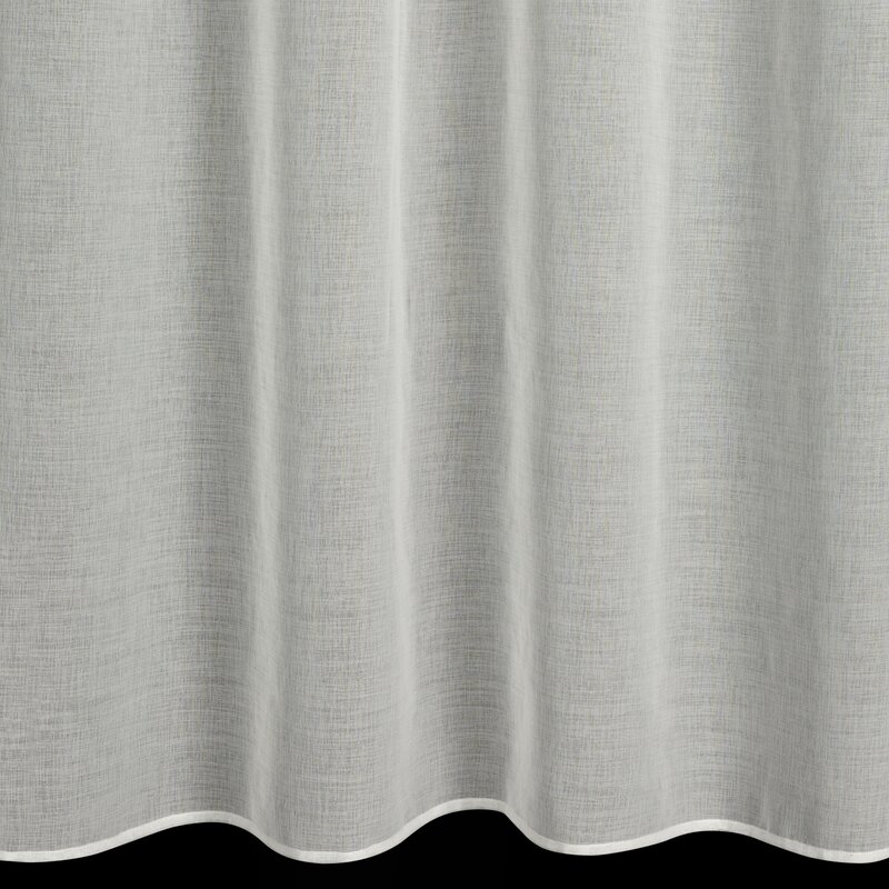 Firana gotowa KELI biały 140 x 250 cm – rozprasza światło