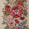 Obrus gobelinowy GOB/CHO/GRIA/RÓŻ naturalny 40x100 cm – doda blasku stołu