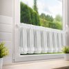 Zasłona gotowa Eva Minge biała 150 x 40 cm – ożywi Twoje okno