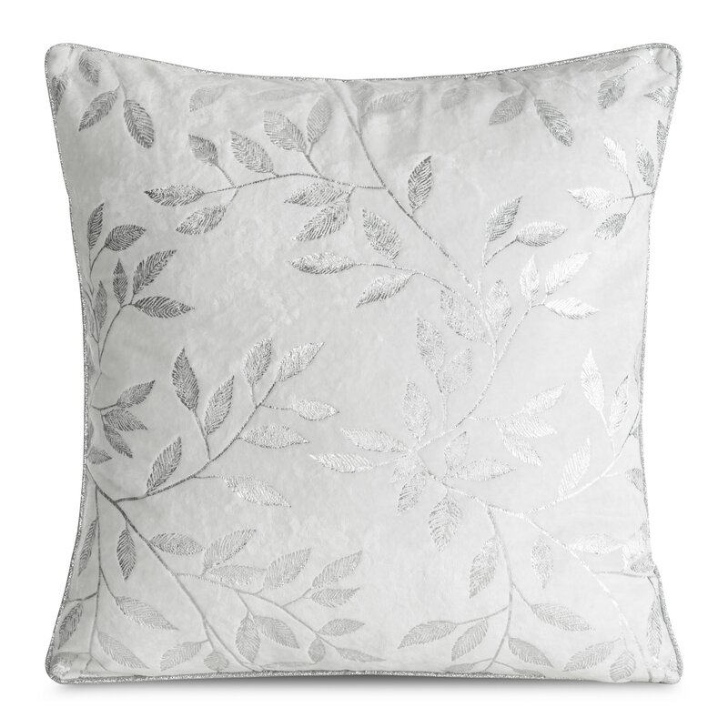 POSZEWKA VELVET 45 X 45 CM KREMOWY
