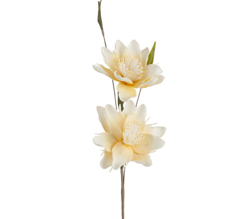 Kwiat dekoracyjny Flore 796 kremowy 85 cm – dodaje uroku wnętrzom