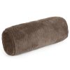 Poszewka futrzana jasnobeżowa 15 x 45 cm – doda przytulności