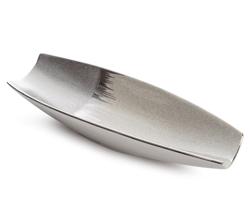 Patera ceramiczna kremowa 41 x 15 x 8 cm – do serwowania i dekoracji