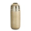 Wazon ceramiczny ARIA biały 14 x 14 x 17 cm – na suszone kwiaty